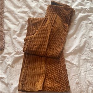 Velvet Chevron Flare